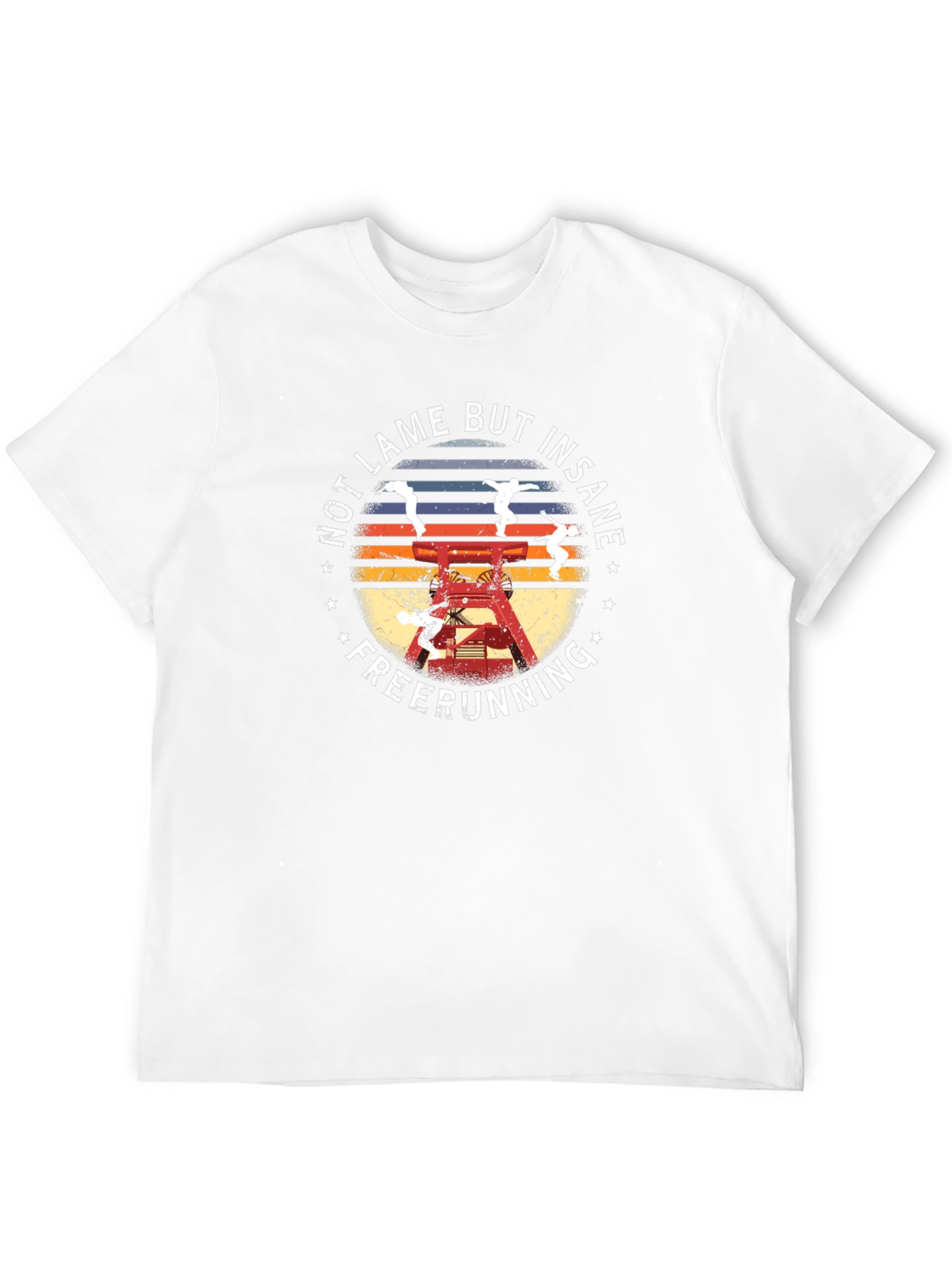 Freerunning Graphic Tee - Not Lame But Insane!