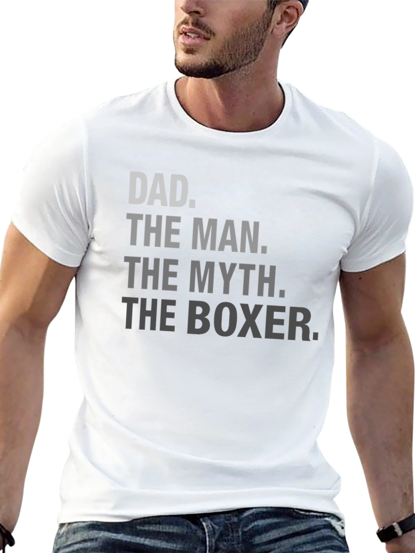 Dad The Man The Myth The Boxer T-Shirt