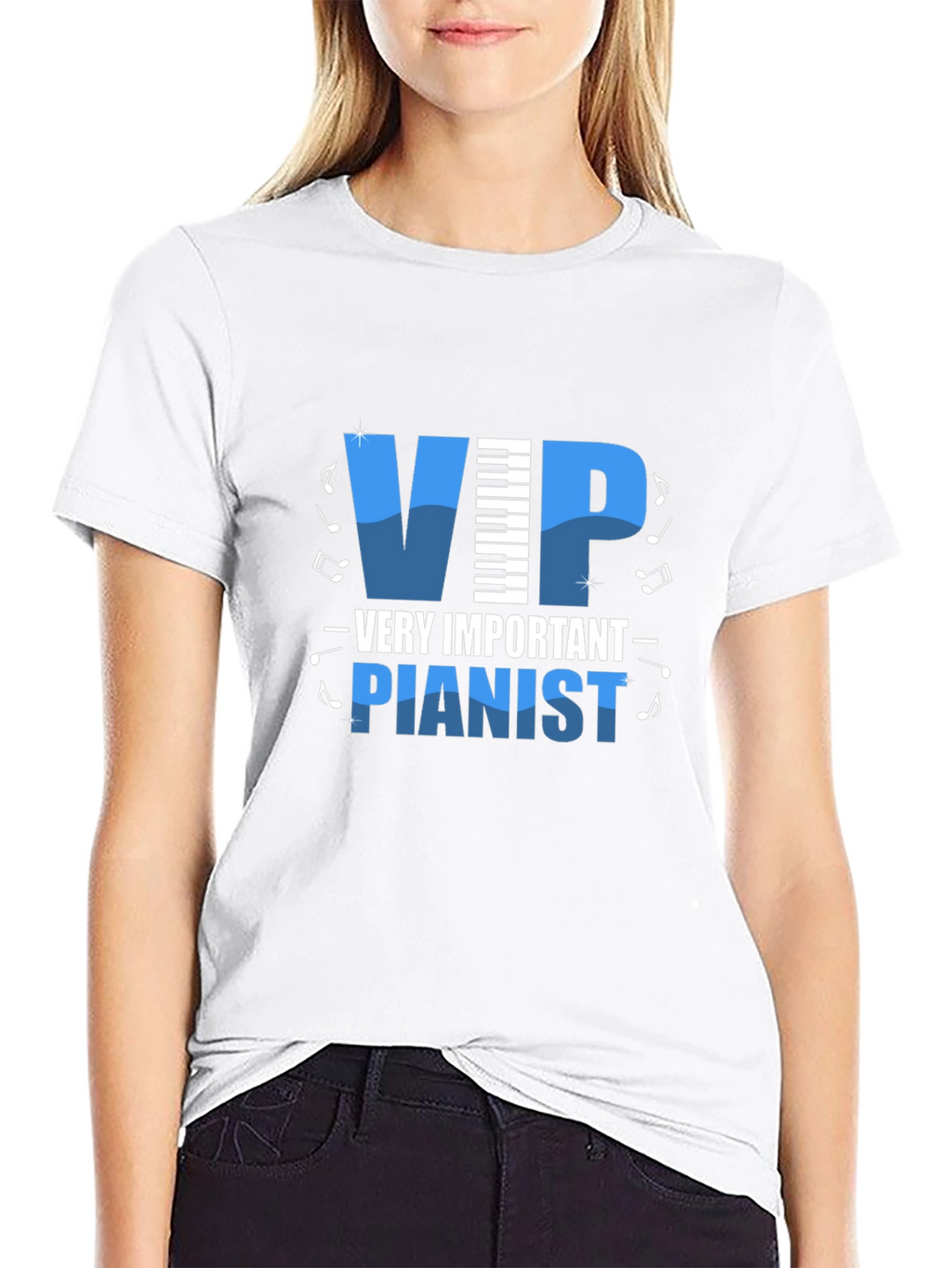 Very Important Pianist Graphic T-Shirt