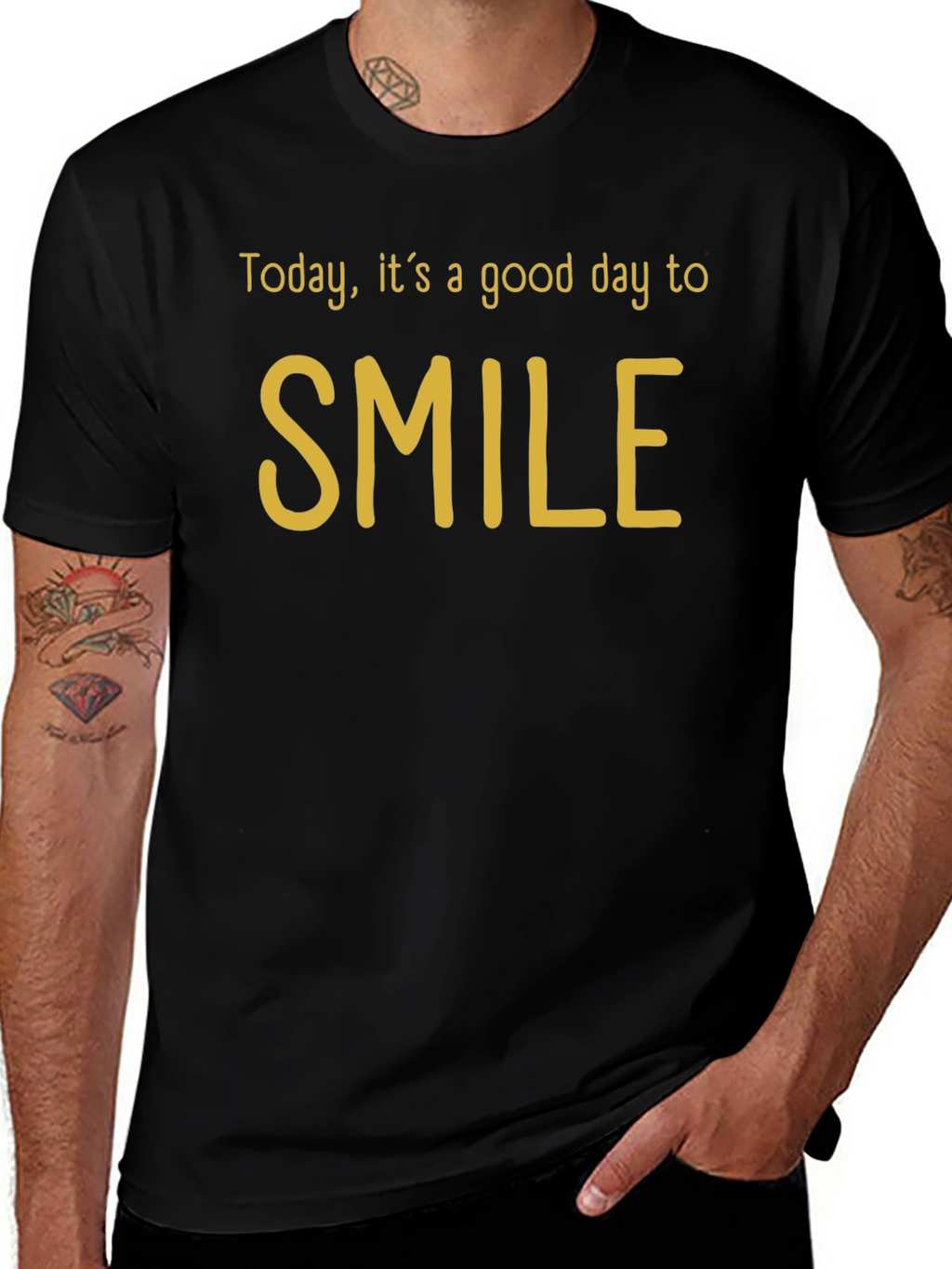 Smile T-Shirt - Good Day to Smile Tee