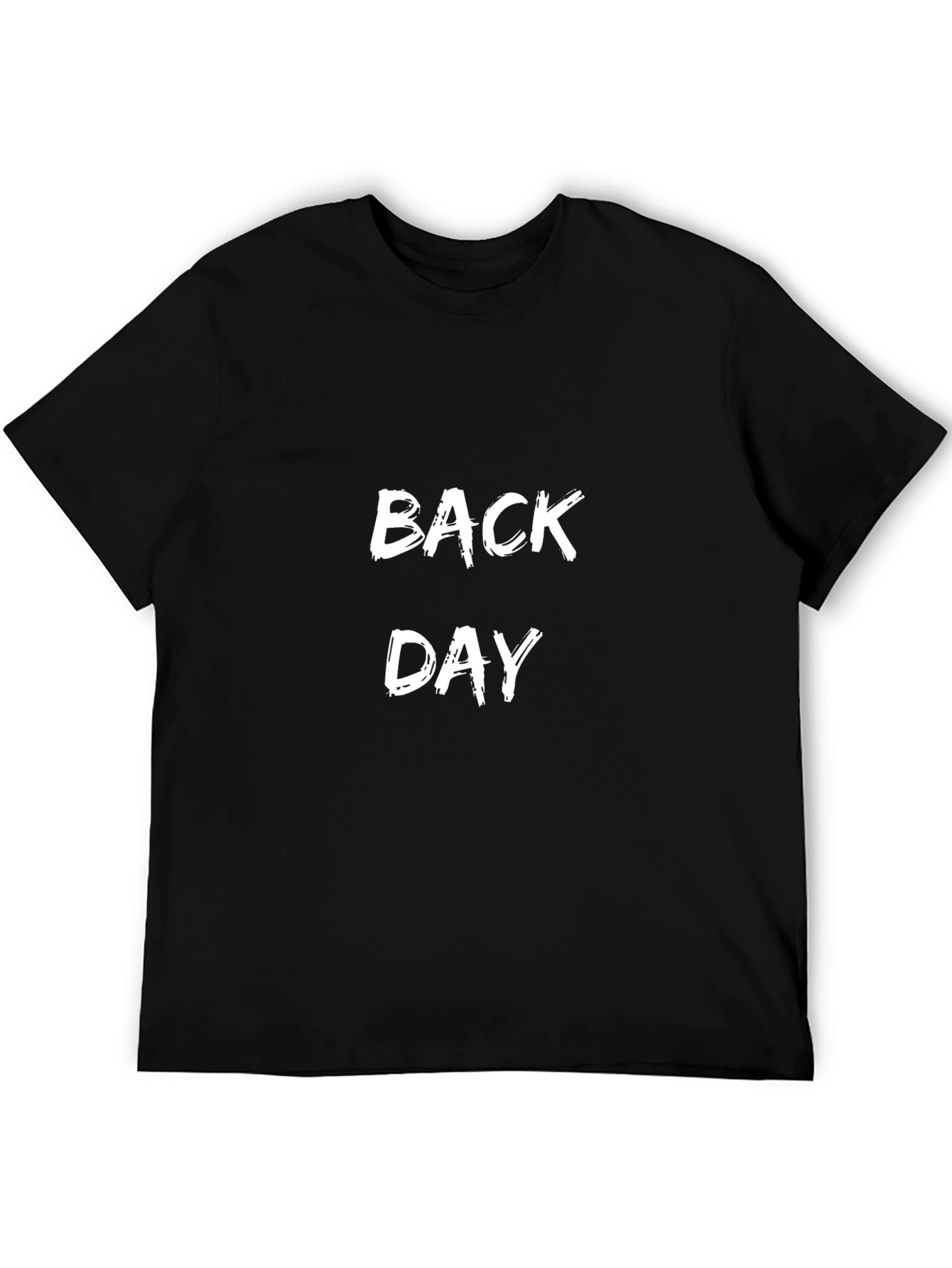 Back Day Black T-Shirt