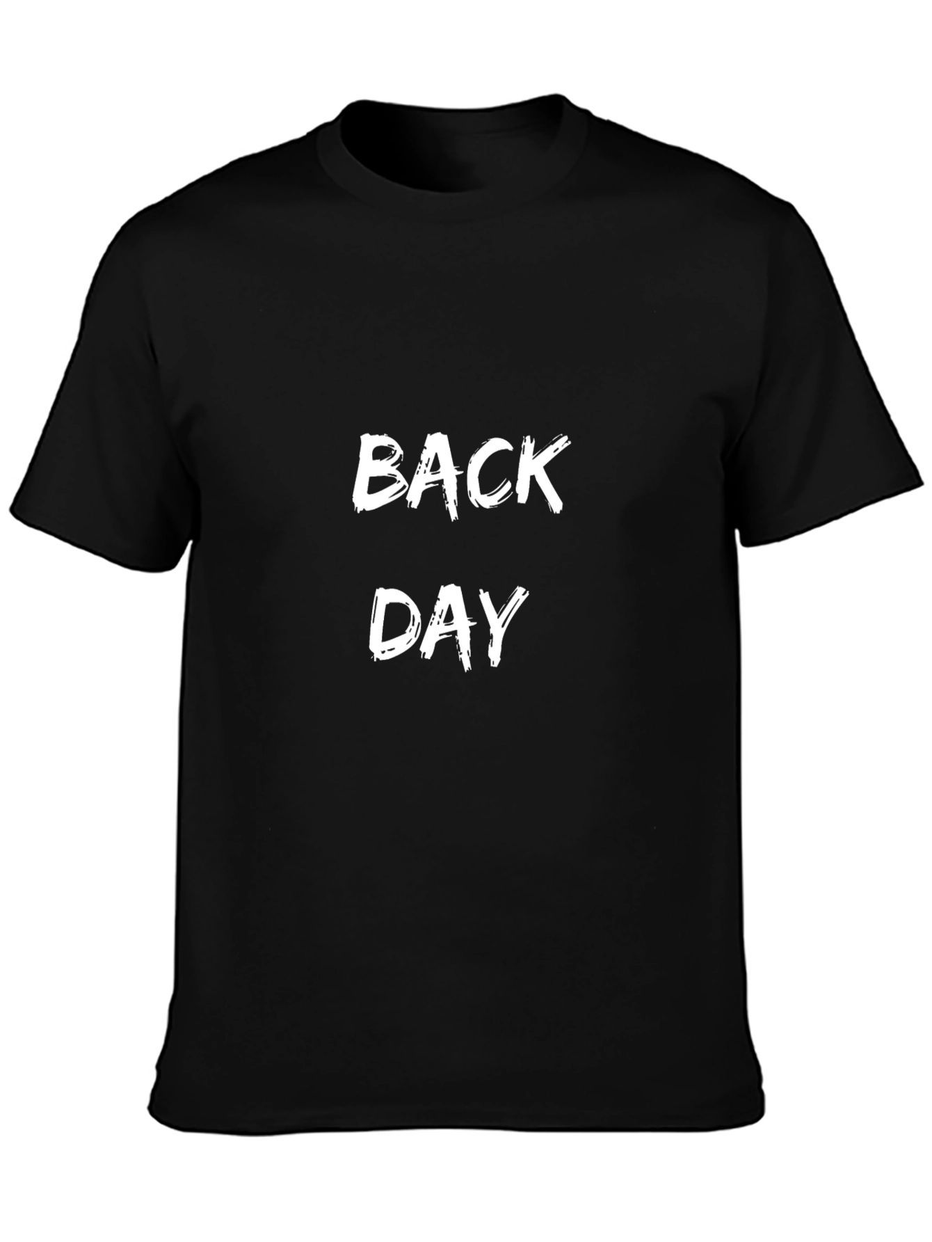Back Day Black T-Shirt