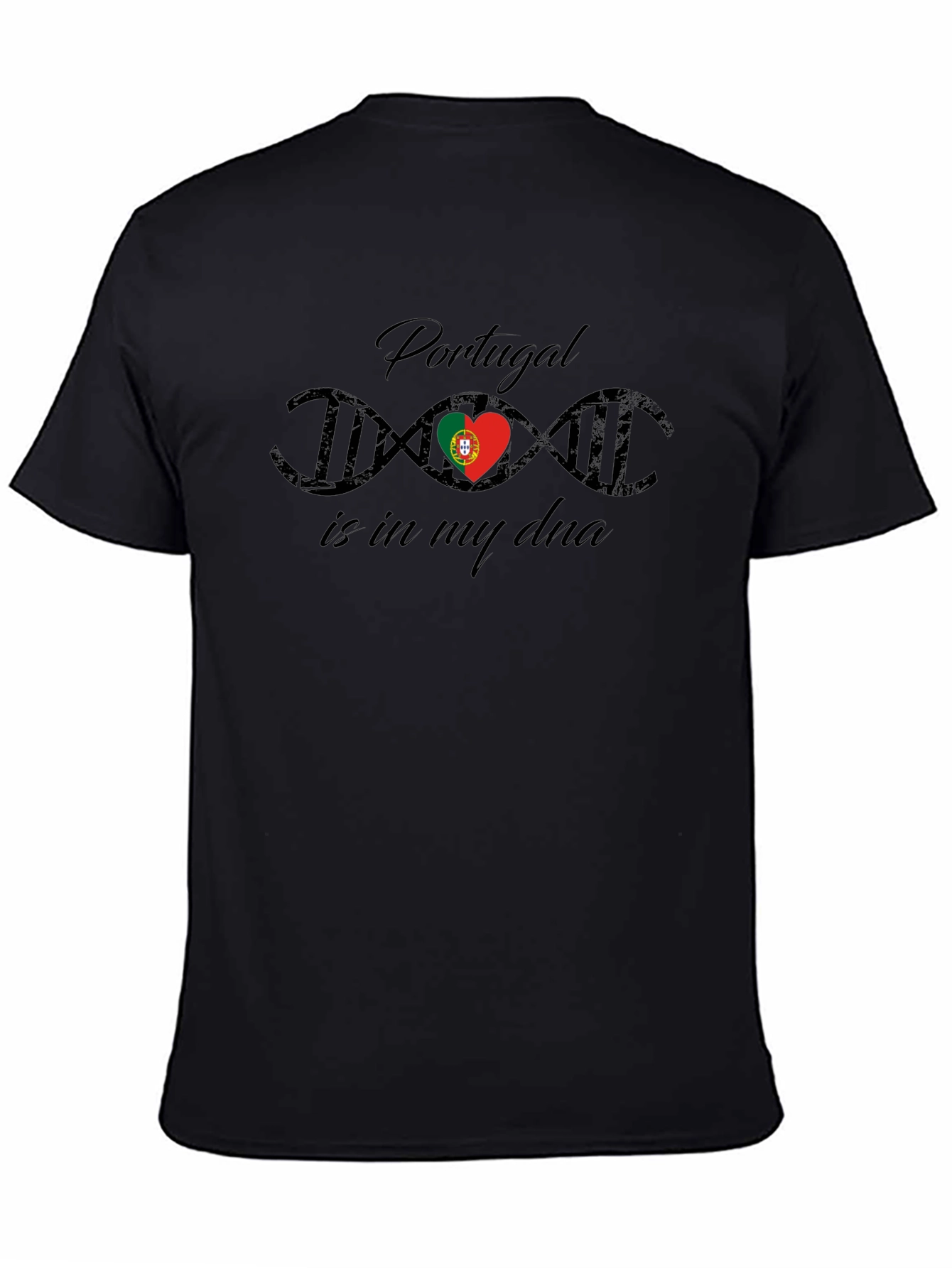 Portugal DNA Heartbeat T-Shirt - Country Pride Tee
