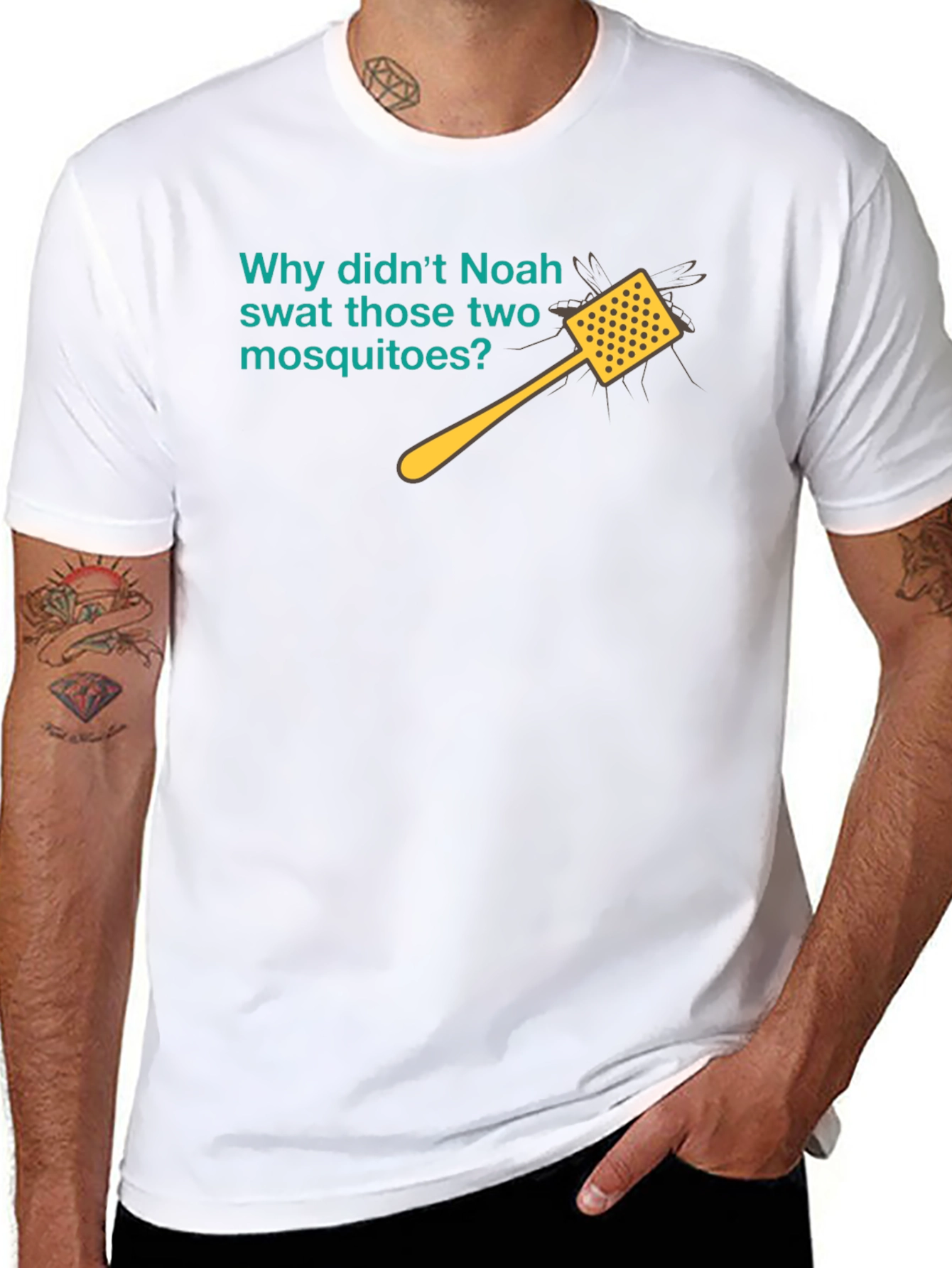Noahs Ark Mosquito Swatter T-Shirt