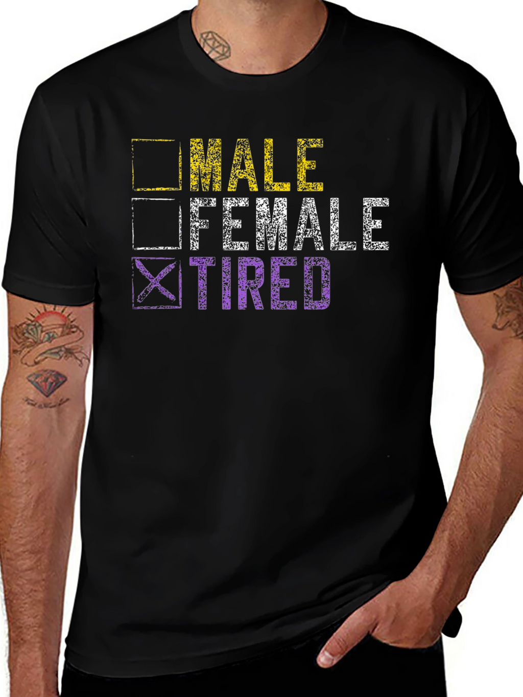 Funny Tired Choice T-Shirt