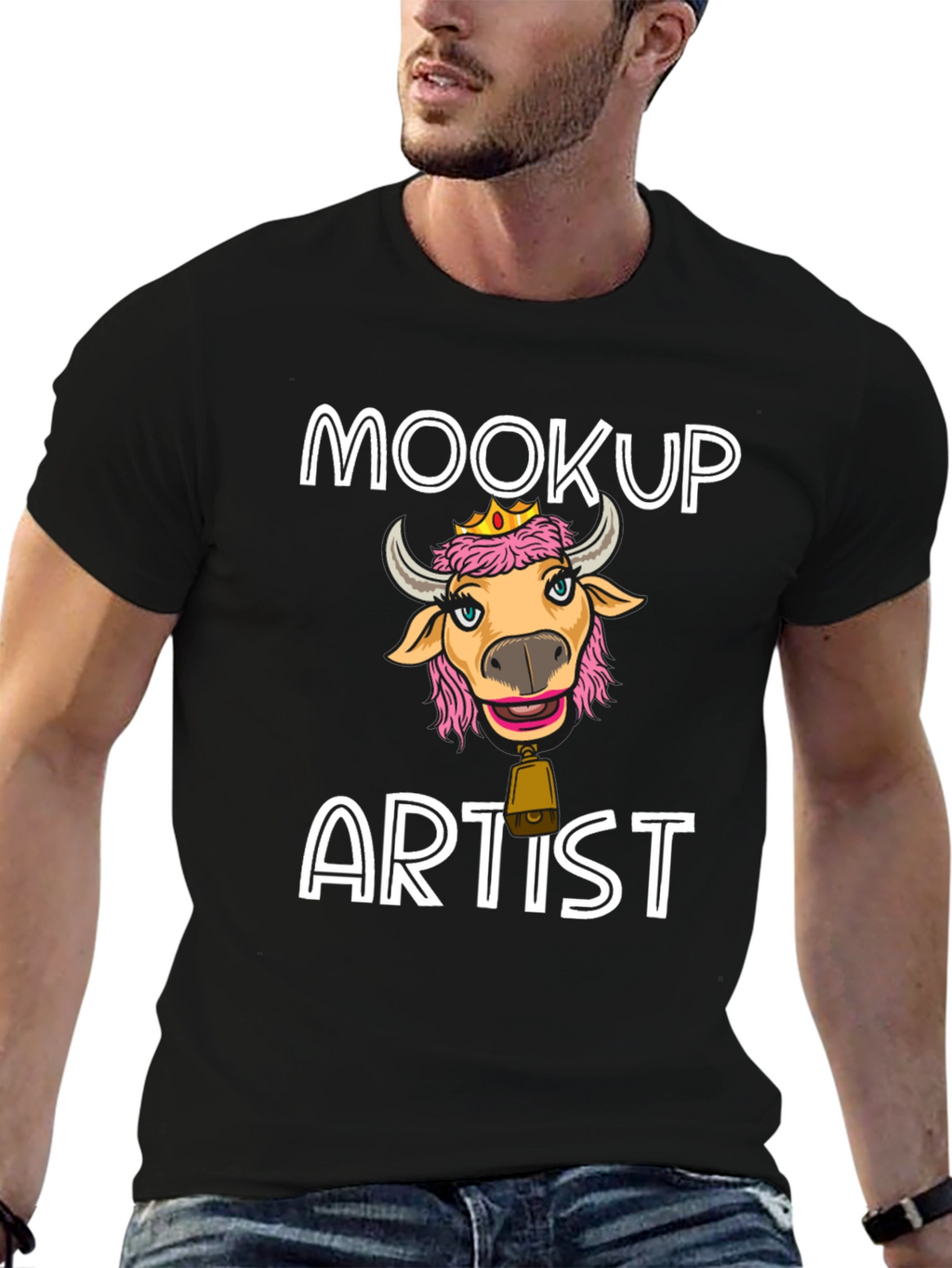 Mookup Artist Graphic T-Shirt