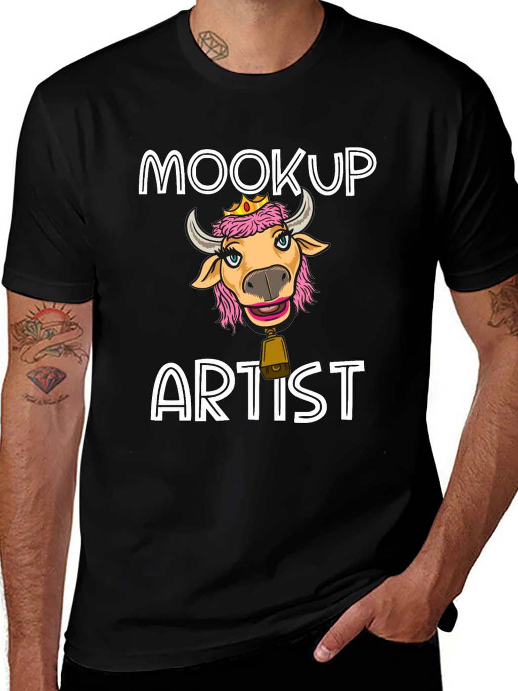 Mookup Artist Graphic T-Shirt