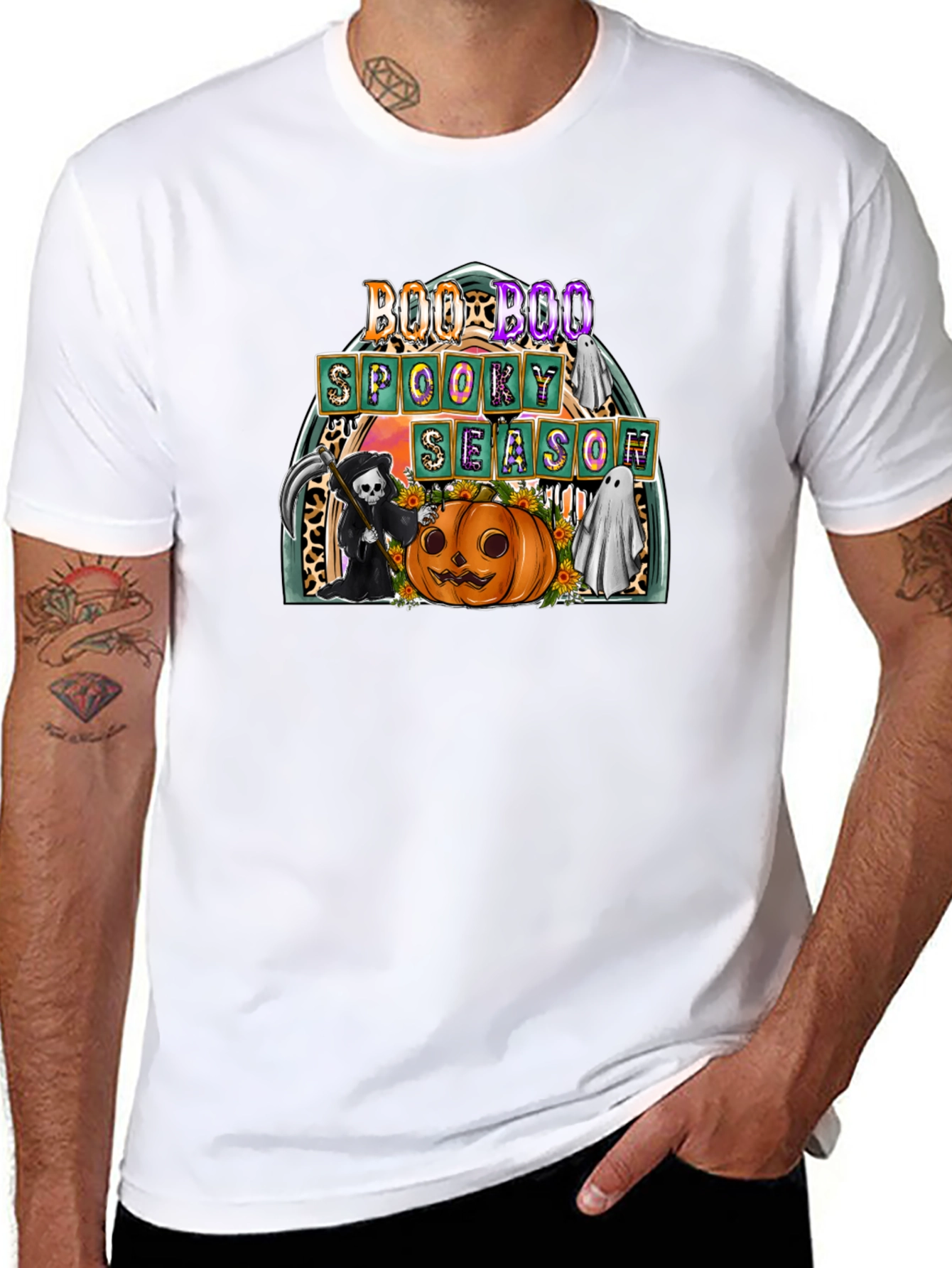 Boo Boo Spooky Season Graphic T-Shirt