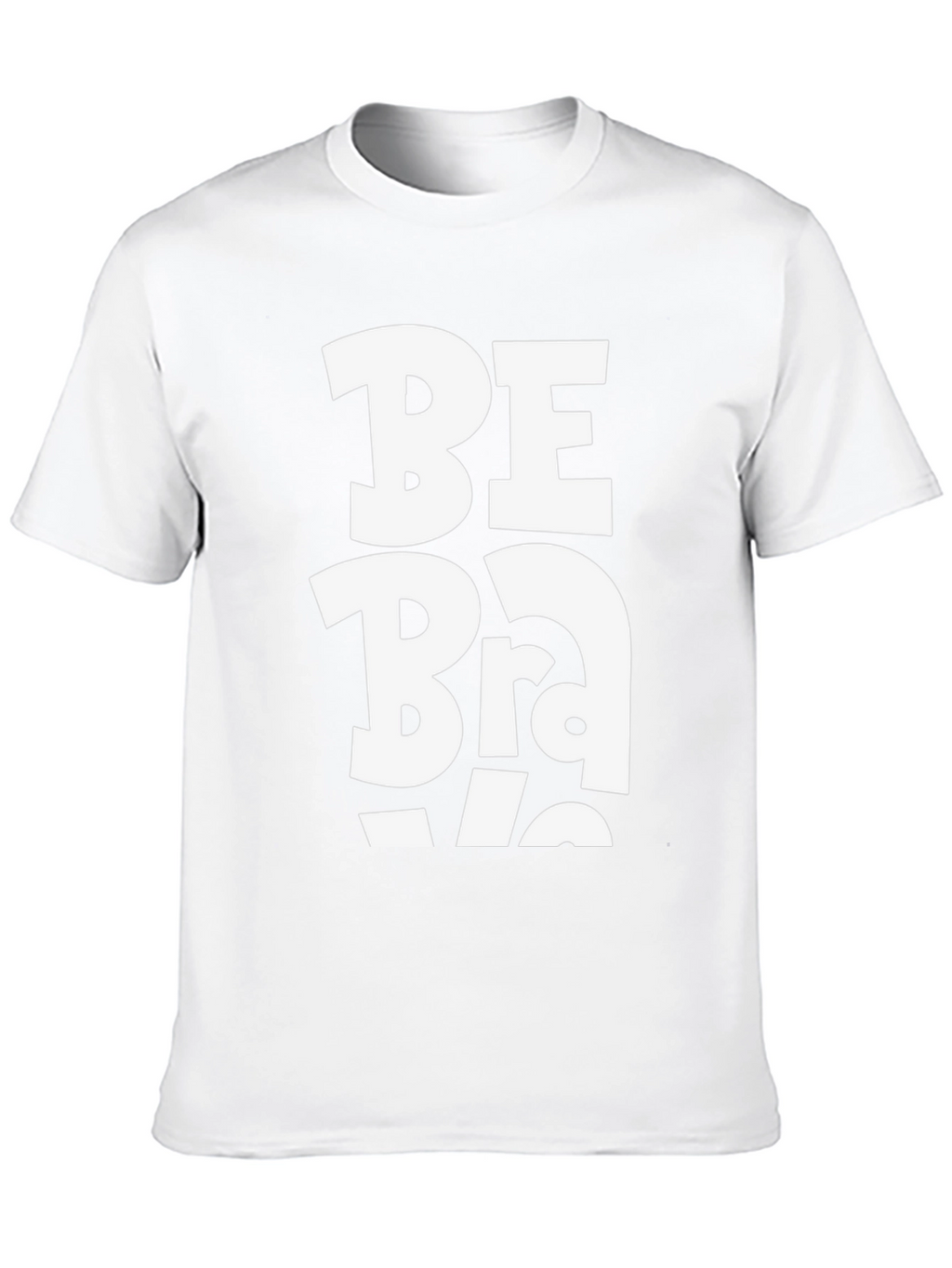 Be Brave Graphic Tee - Black Cotton Casual Shirt