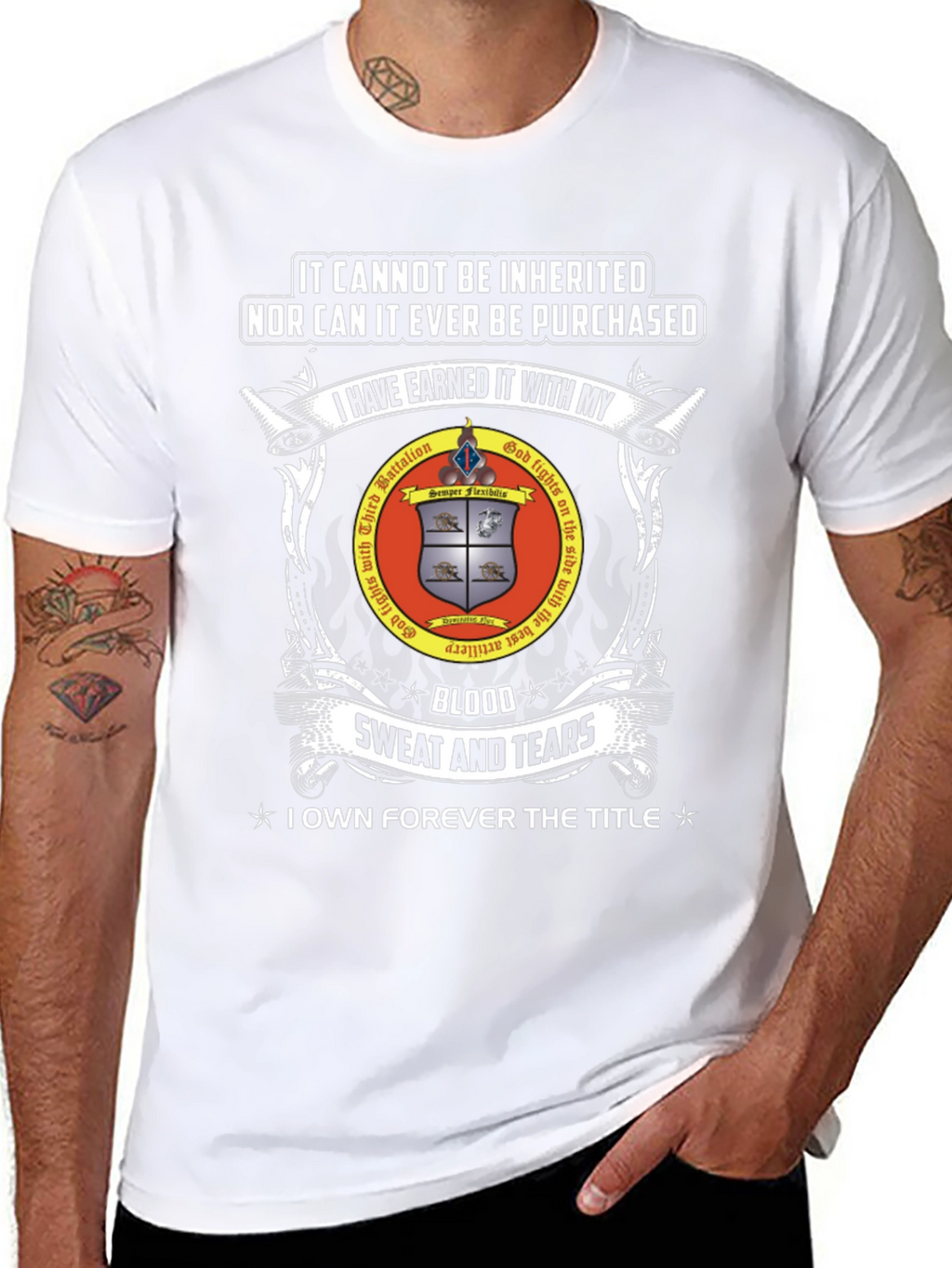 Earned Third Battalion T-Shirt