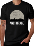 Anchorage Graphic T-Shirt - Cityscape Design