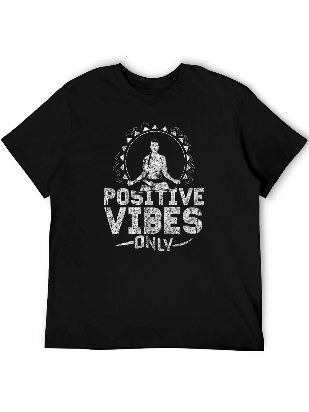 Positive Vibes Only Graphic T-Shirt