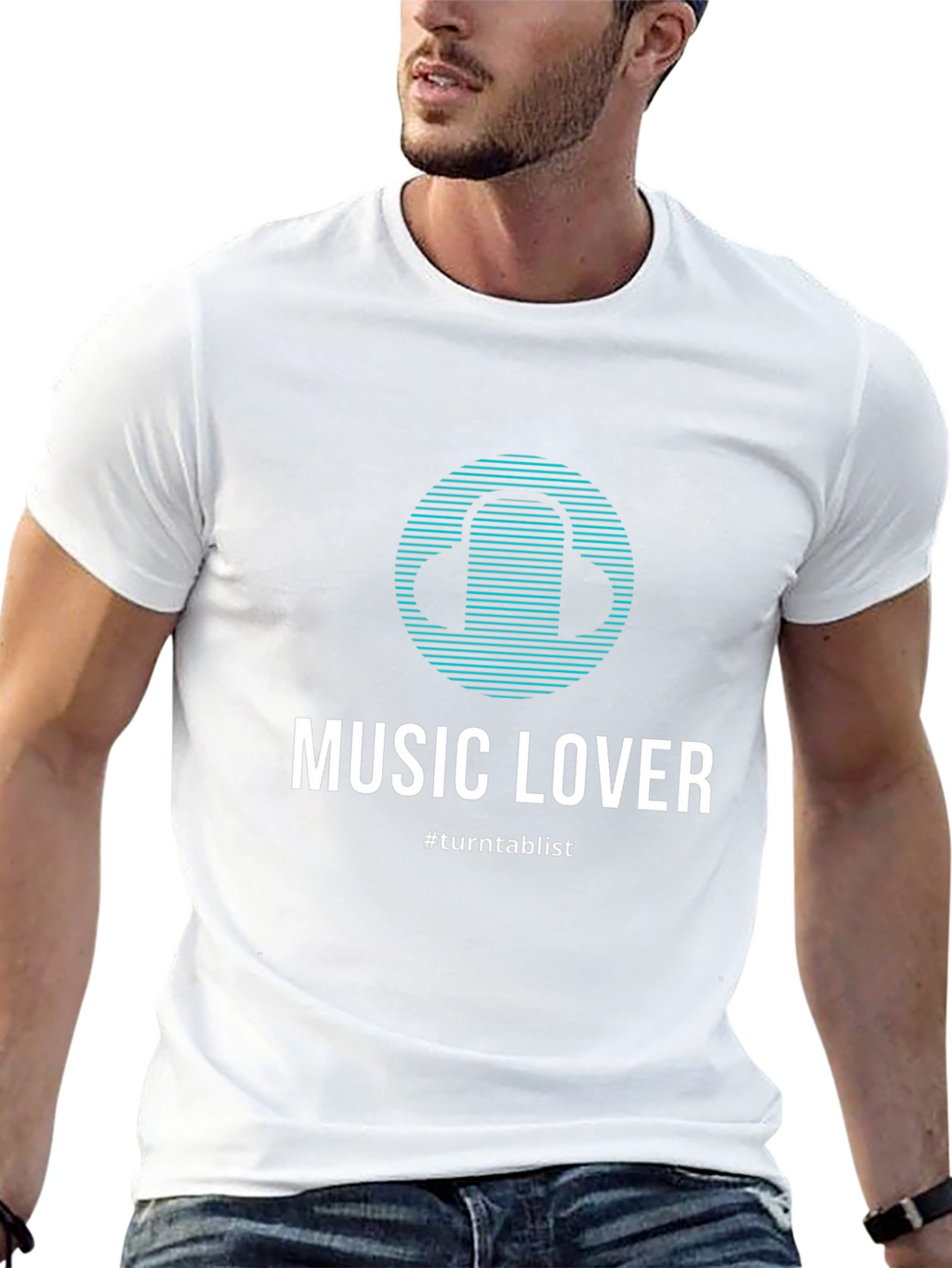 Music Lover T-Shirt - Turntablist Design