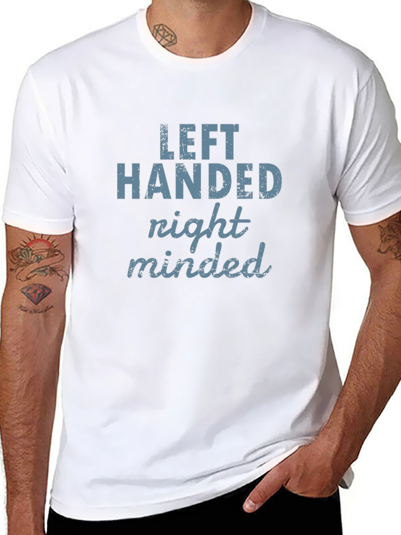 Left Handed Right Minded Graphic Tee