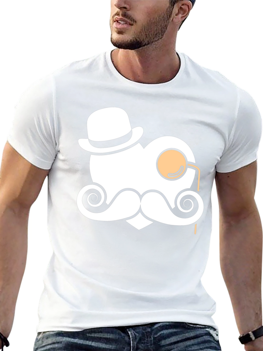 Gentleman Egg T-Shirt - Funny Whimsical Graphic Tee