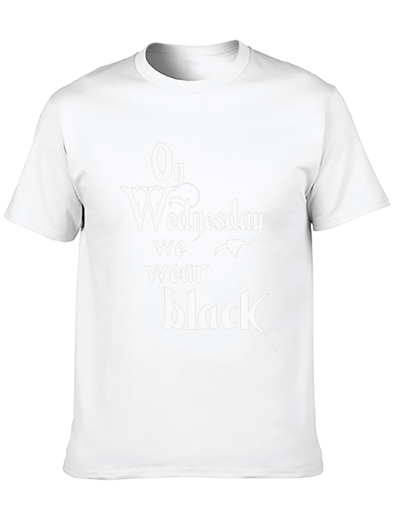Wednesday Wear Black T-Shirt