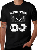 Kiss The DJ Graphic T-Shirt
