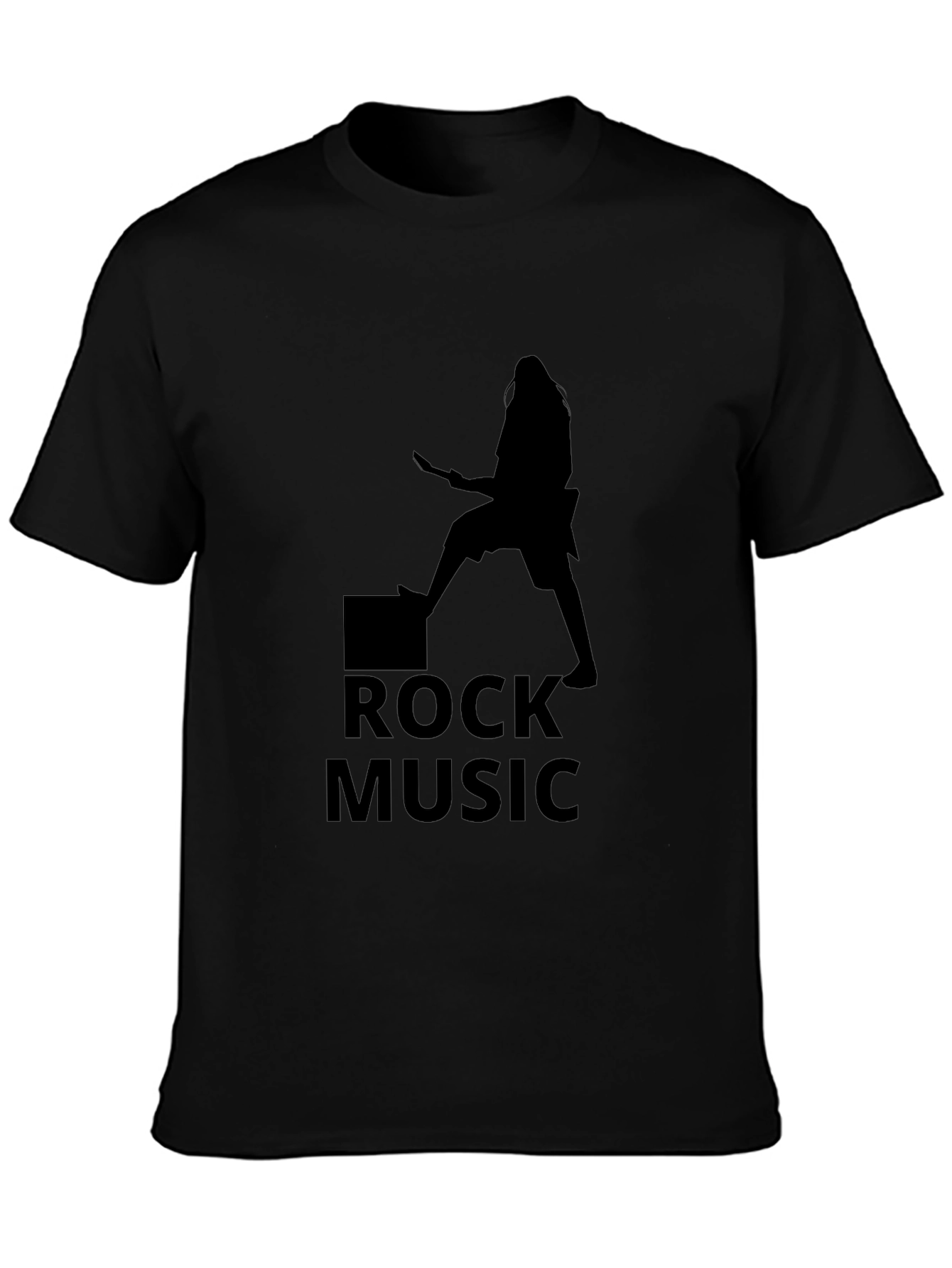 Rock Music Graphic T-Shirt - Classic Rocker Tee