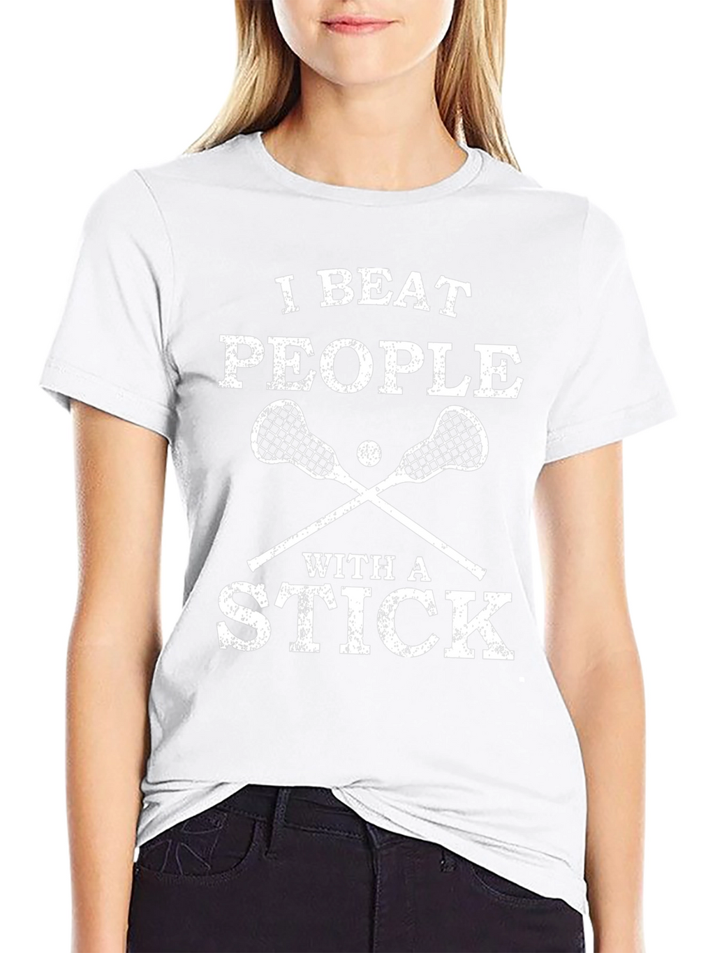 I Beat People With A Stick T-Shirt