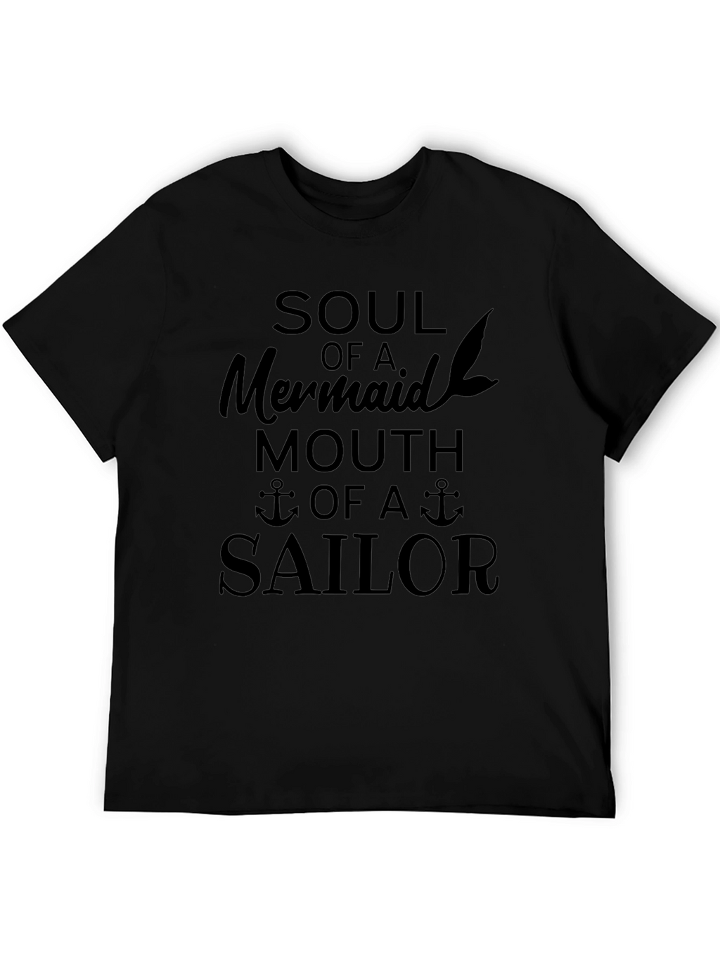 Soul of a Mermaid Sailor Graphic T-Shirt