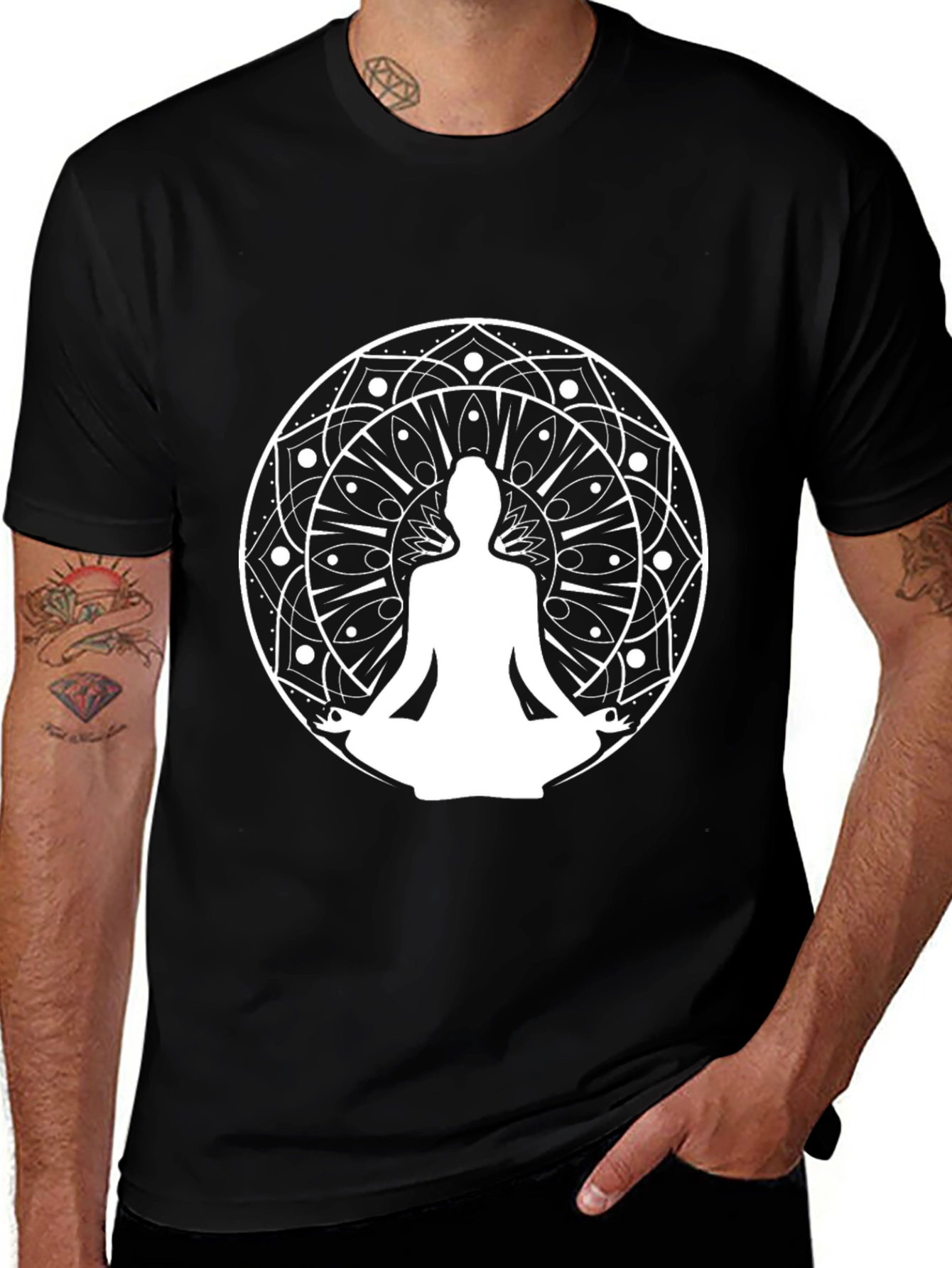 Yoga Mandala T-Shirt - Meditate in Style!