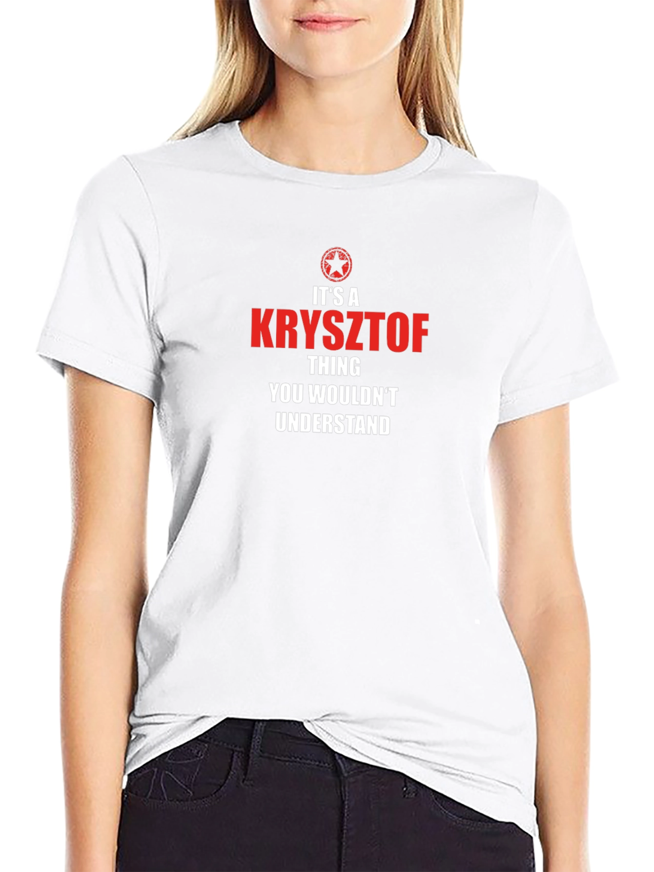 Krzysztof Thing T-Shirt - Unique Personalized Gift