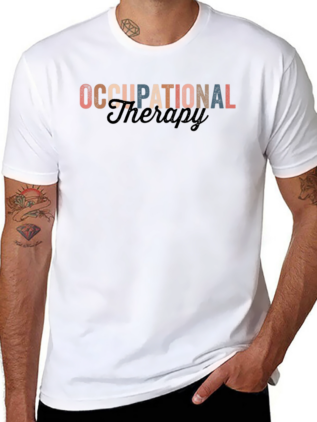 Occupational Therapy T-Shirt - Retro Design