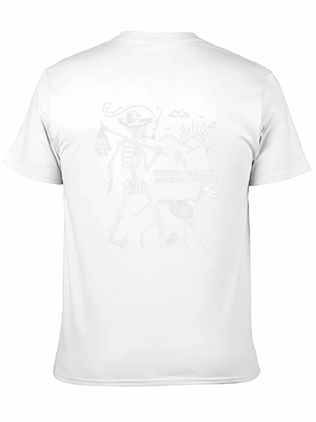 Death Valley National Park Skeleton T-Shirt
