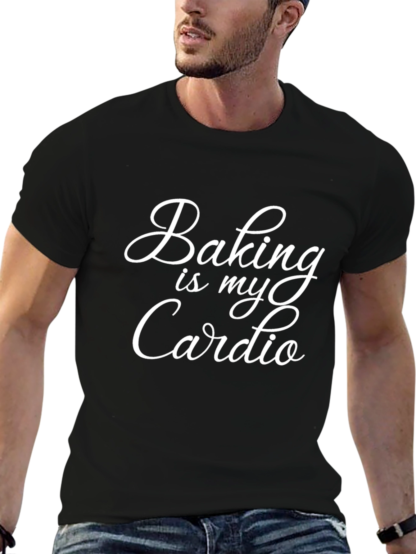 Baking is My Cardio Graphic Tee