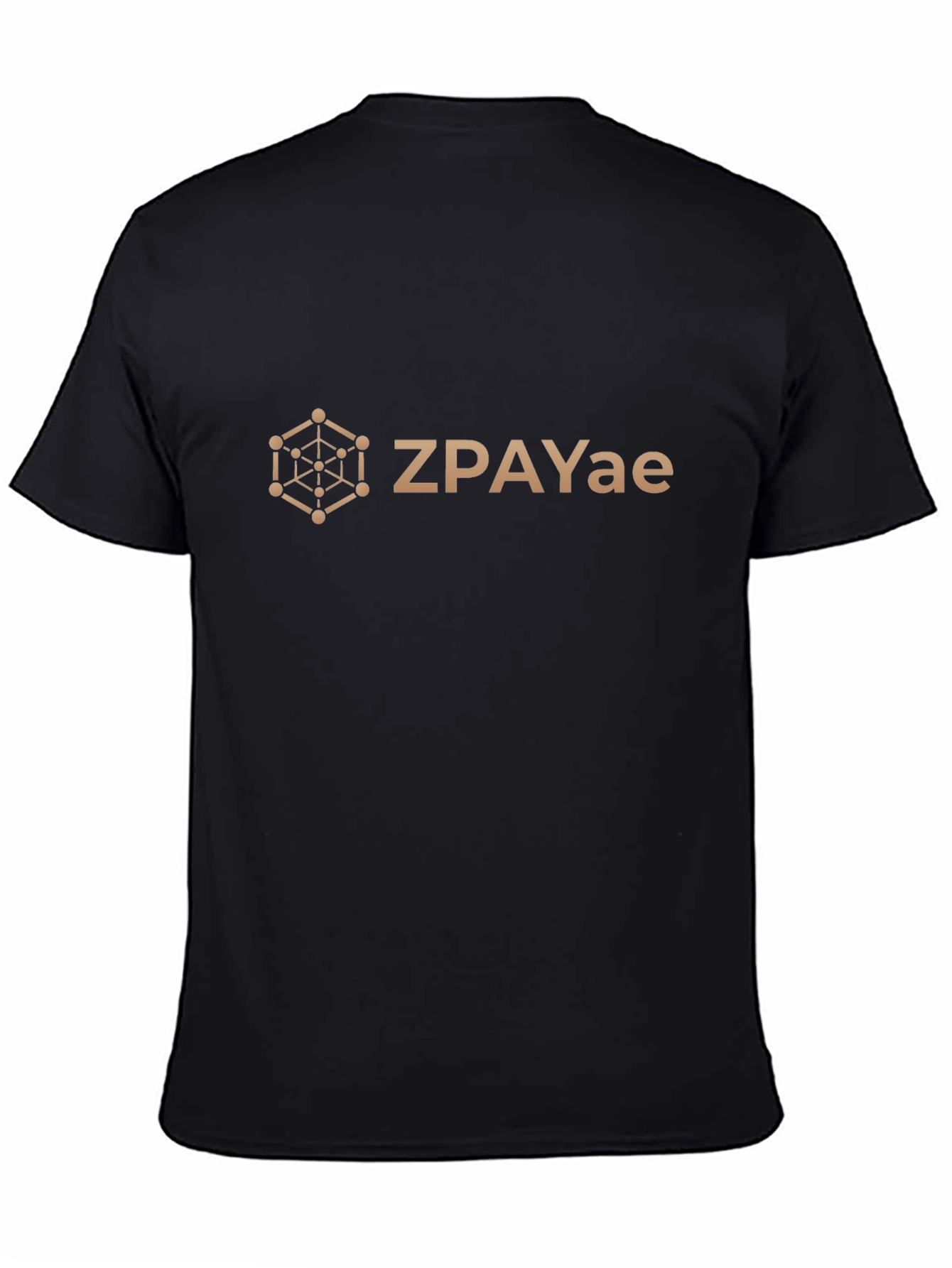 ZPAYae Graphic Tee - Black Casual T-Shirt