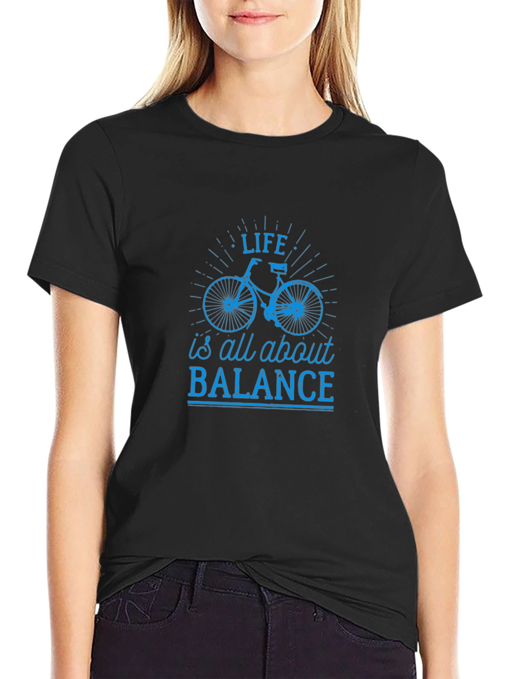 Life is All About Balance Bike T-Shirt