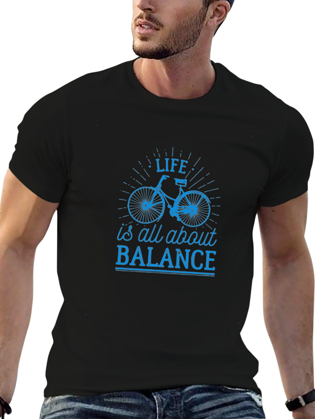 Life is All About Balance Bike T-Shirt