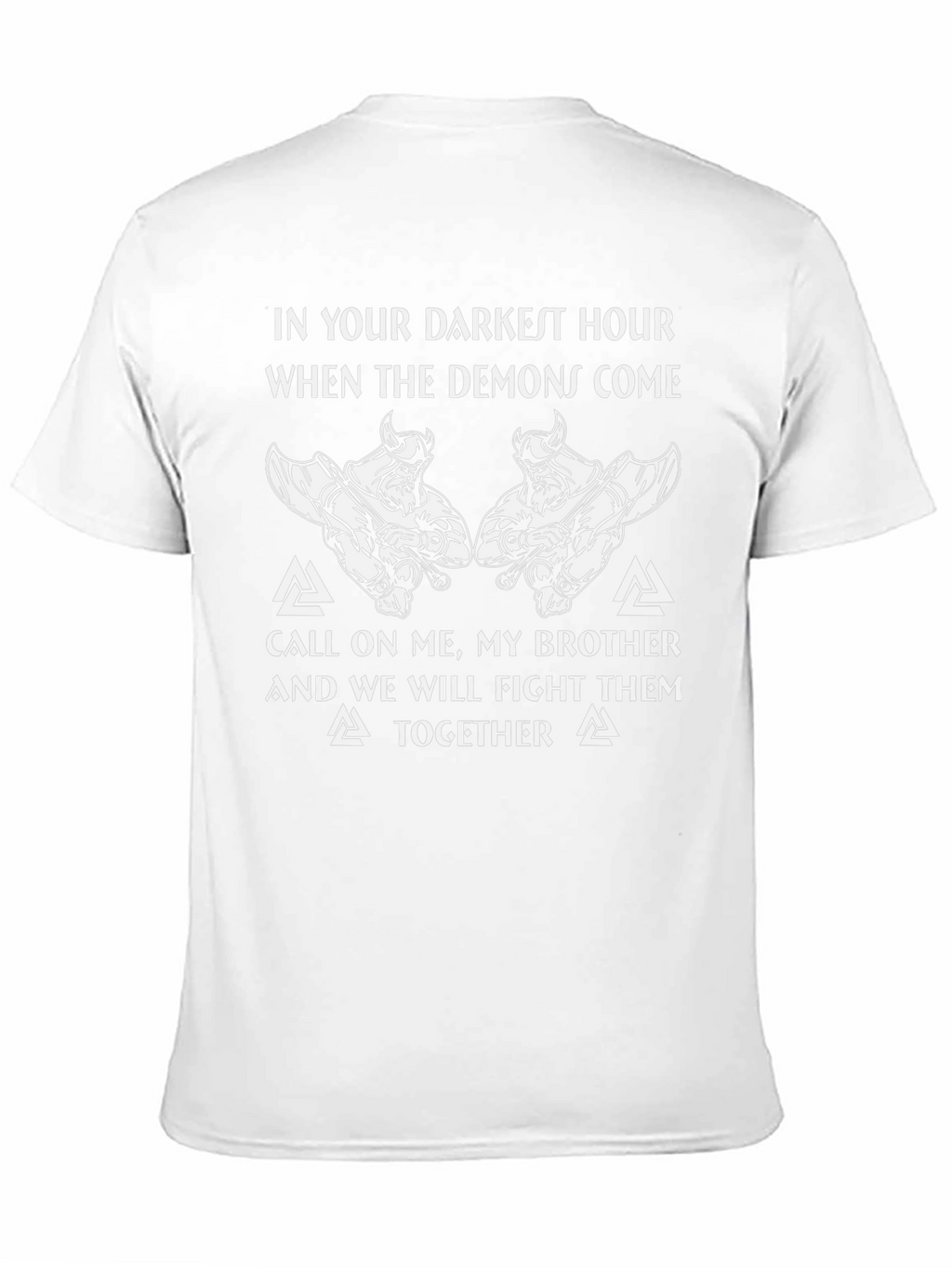 Viking Brothers Graphic T-Shirt - Fight Together