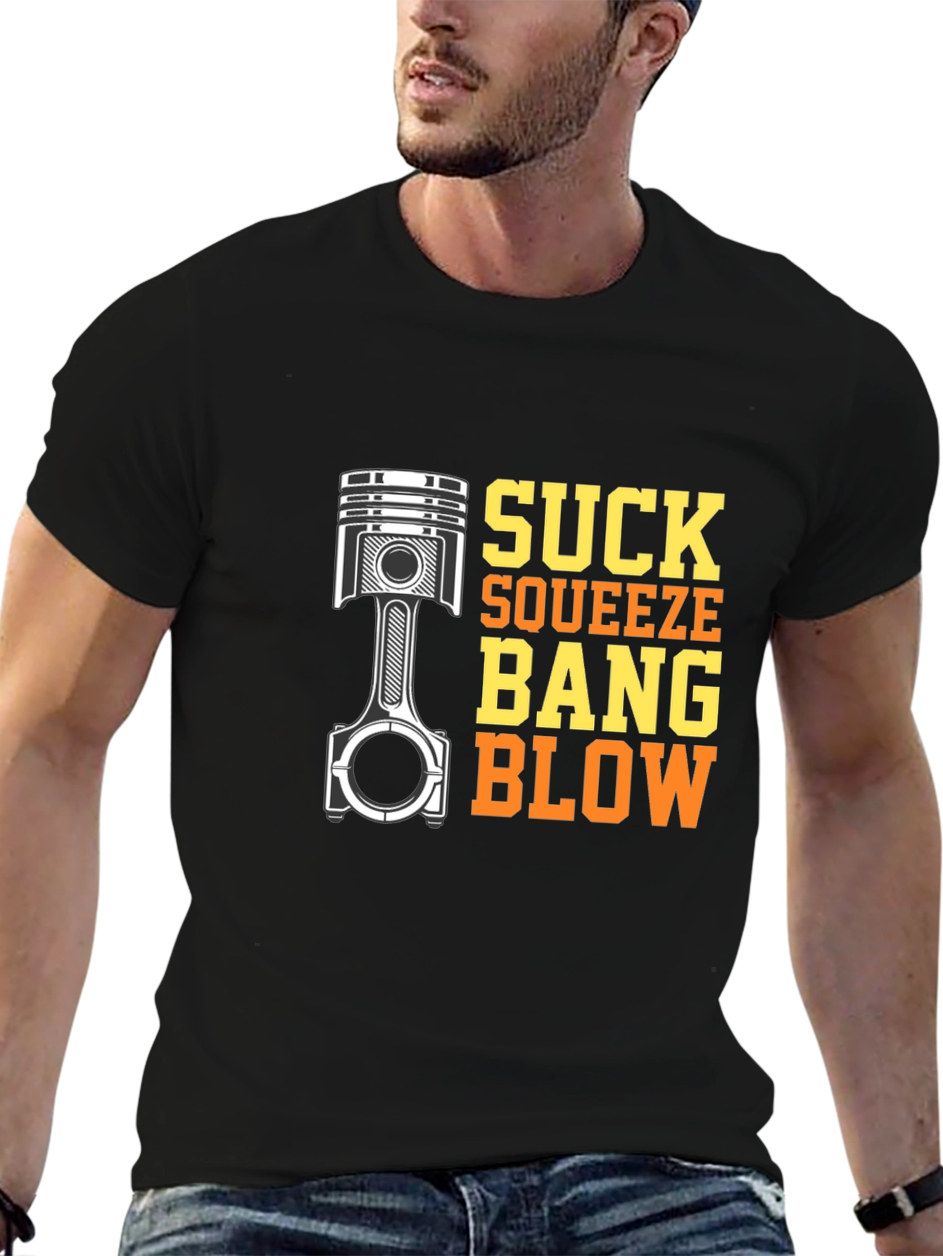 Suck Squeeze Bang Blow Engine T-Shirt