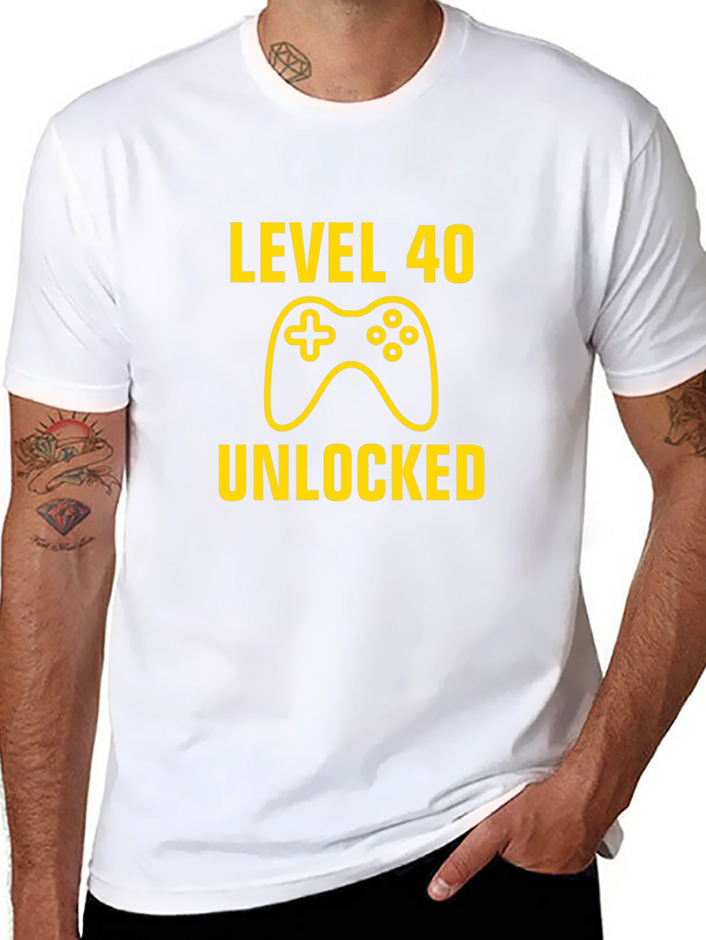 Level 40 Unlocked Gamer T-Shirt