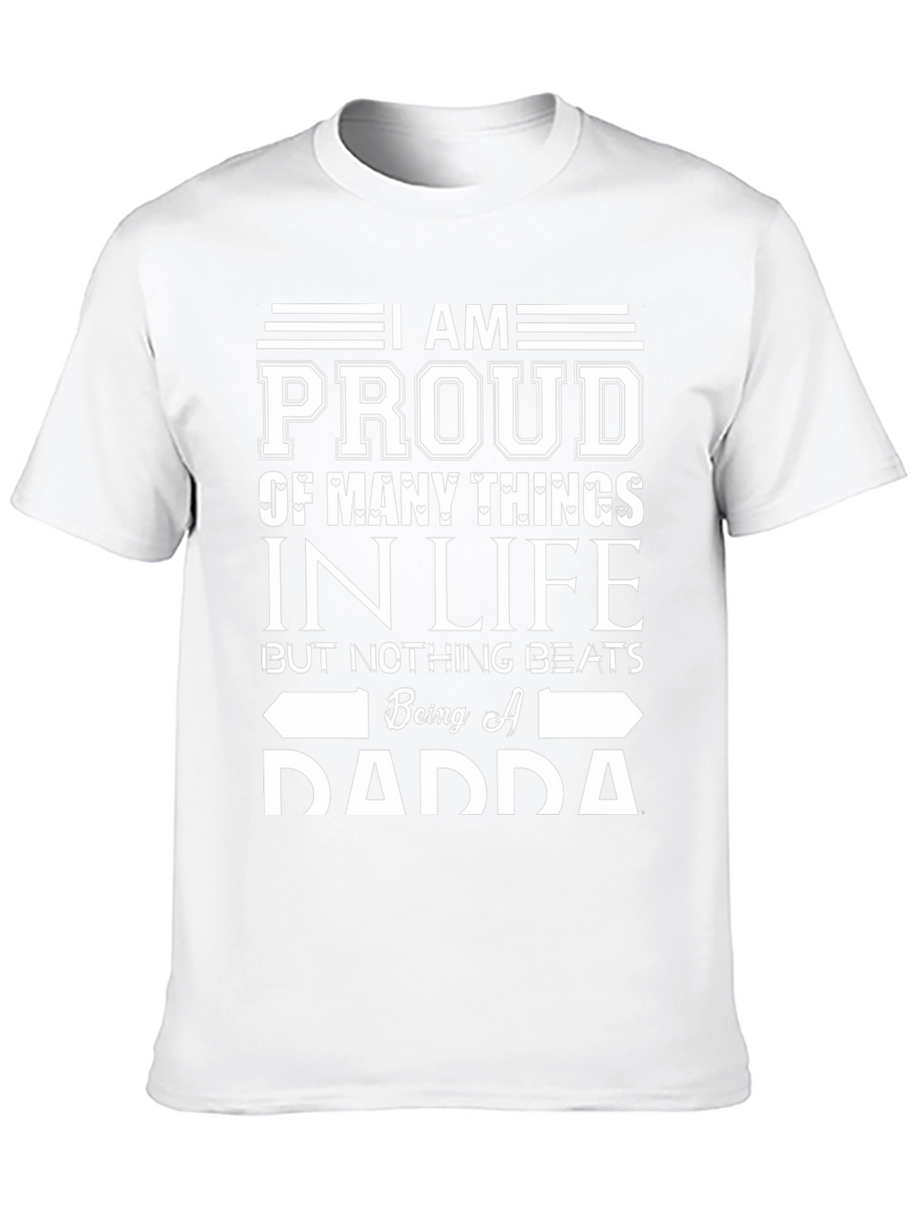 Proud Dadda Graphic T-Shirt - Fathers Day Gift