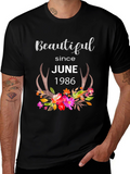 Beautiful Since June 1986 T-Shirt