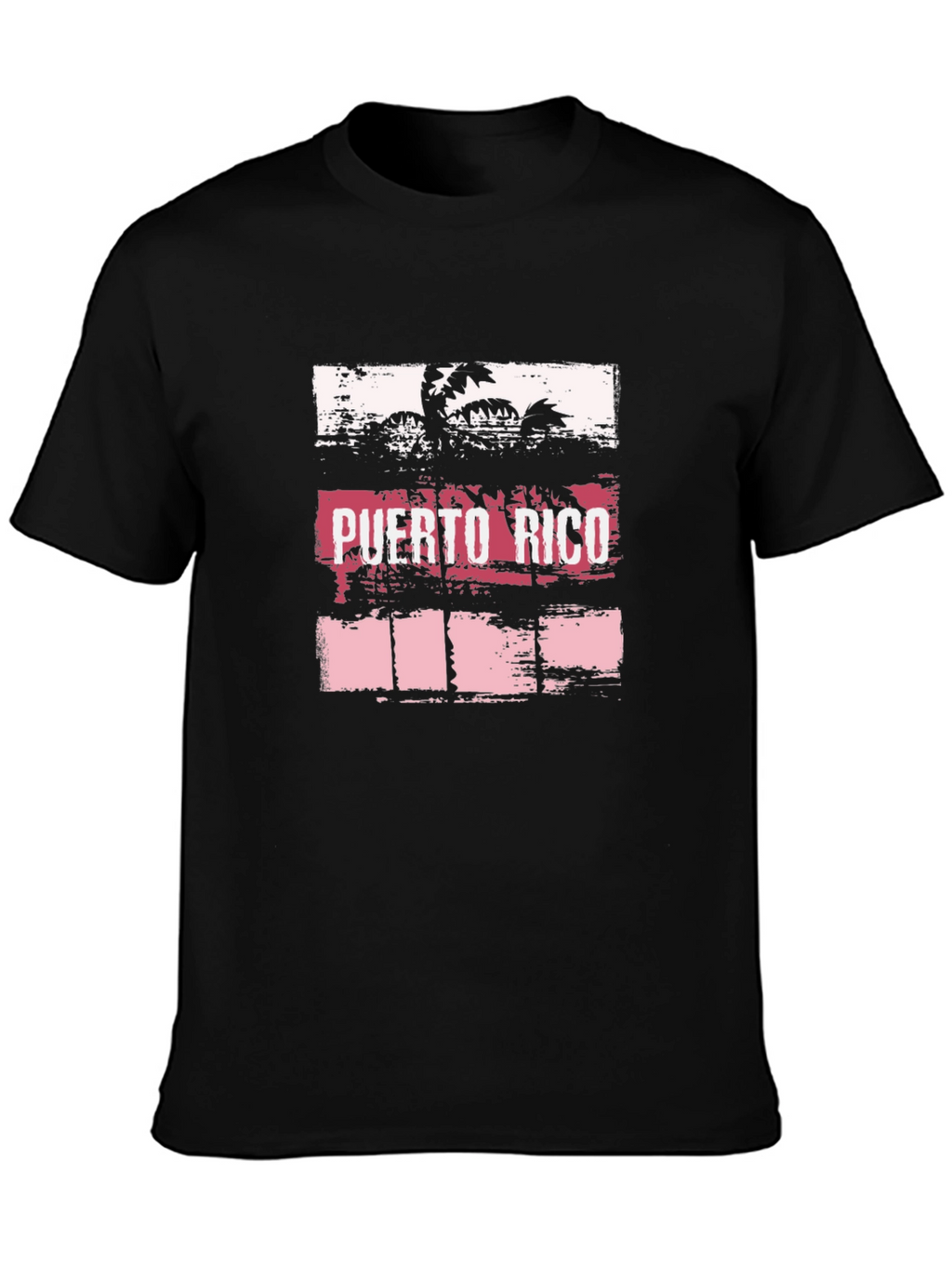 Puerto Rico T-Shirt Palm Tree Graphic Tee