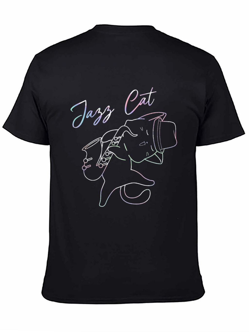 Jazz Cat T-Shirt - Cool Cat Musician Tee