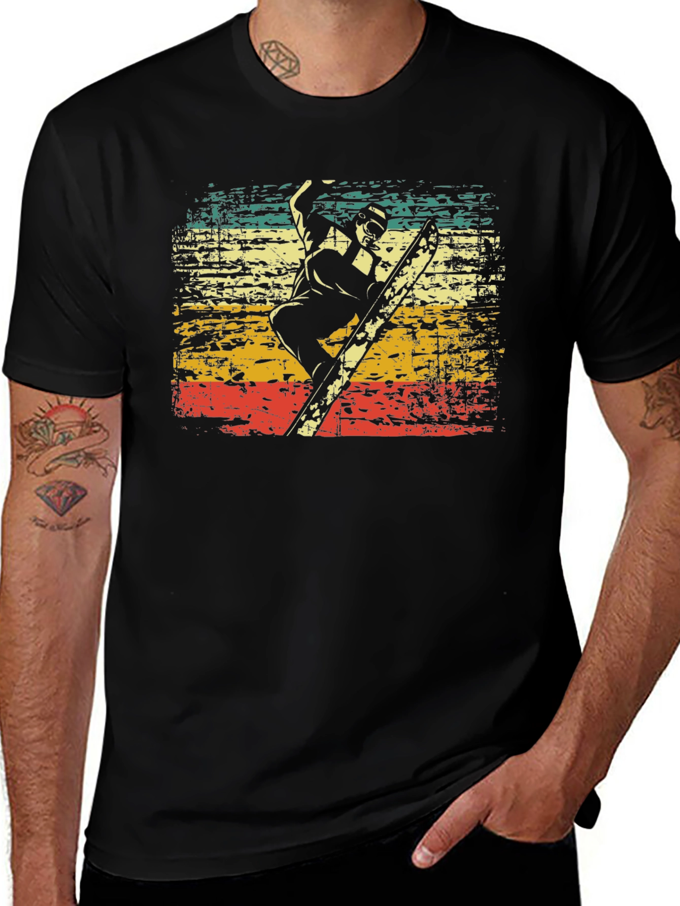 Vintage Skiing T-Shirt