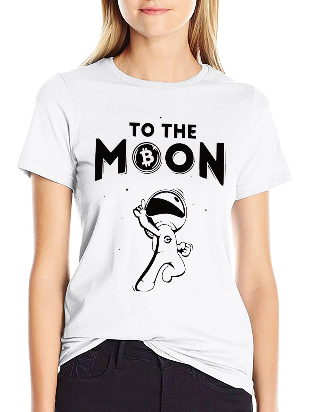 Bitcoin To The Moon T-Shirt