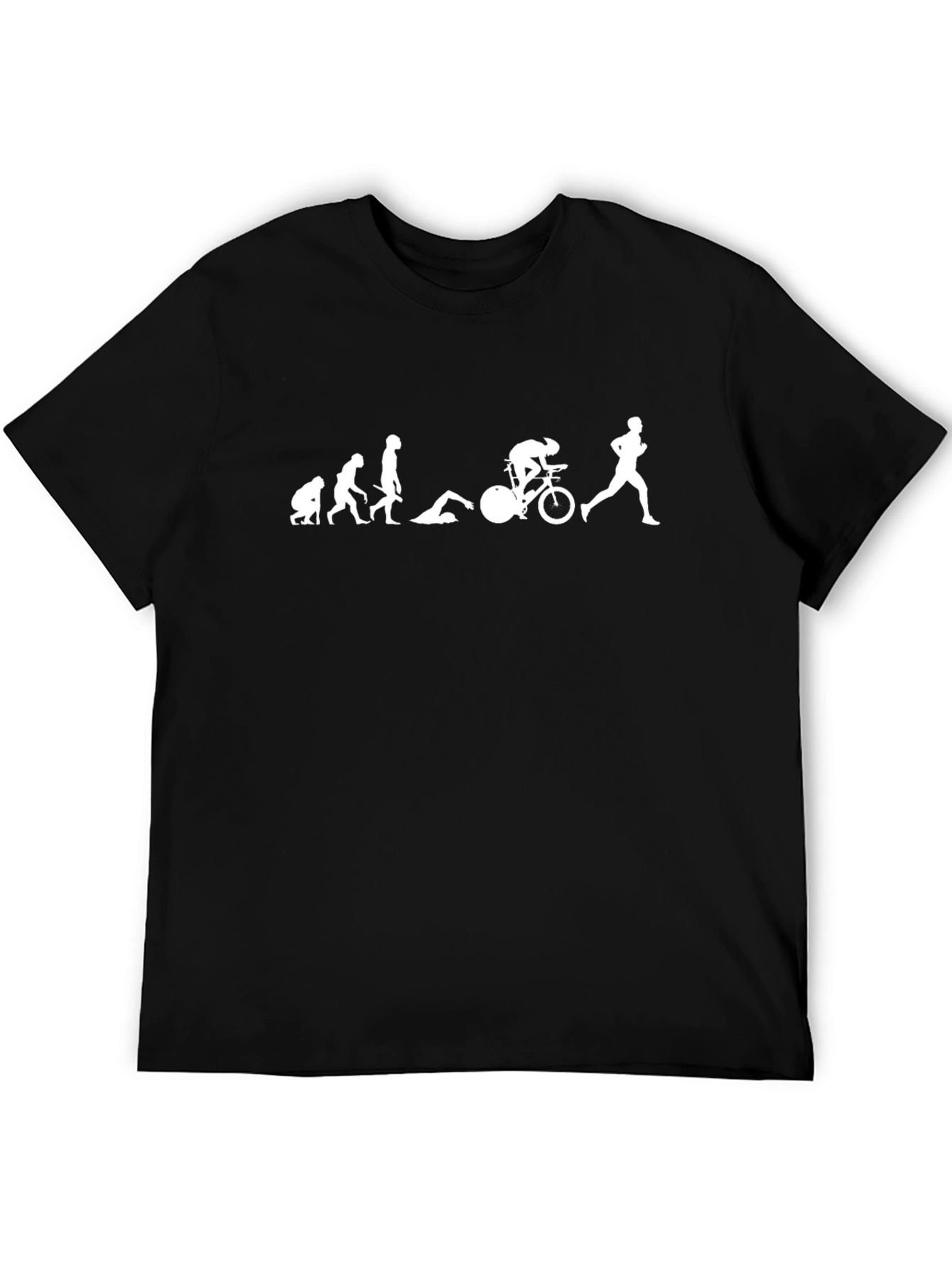 Triathlon Evolution Black T-Shirt