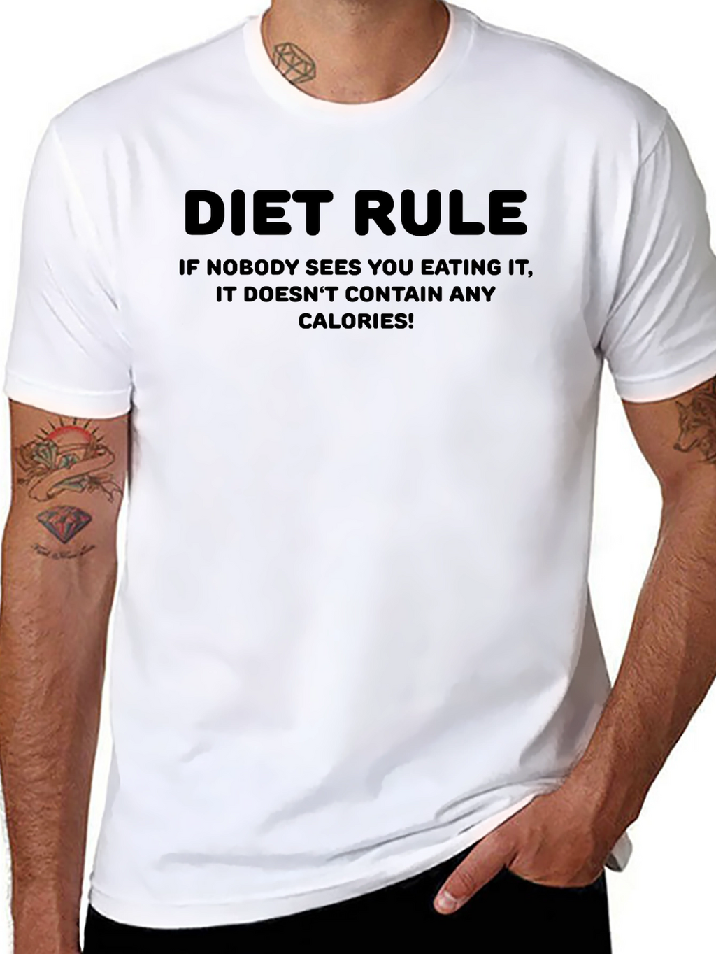 Diet Rule Funny T-Shirt