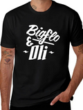 Bigflo & Oli Black Graphic T-Shirt