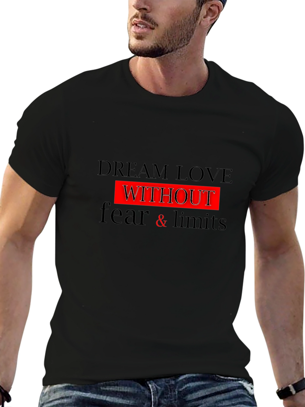 Dream Love Graphic Tee - Inspiring Casual Wear