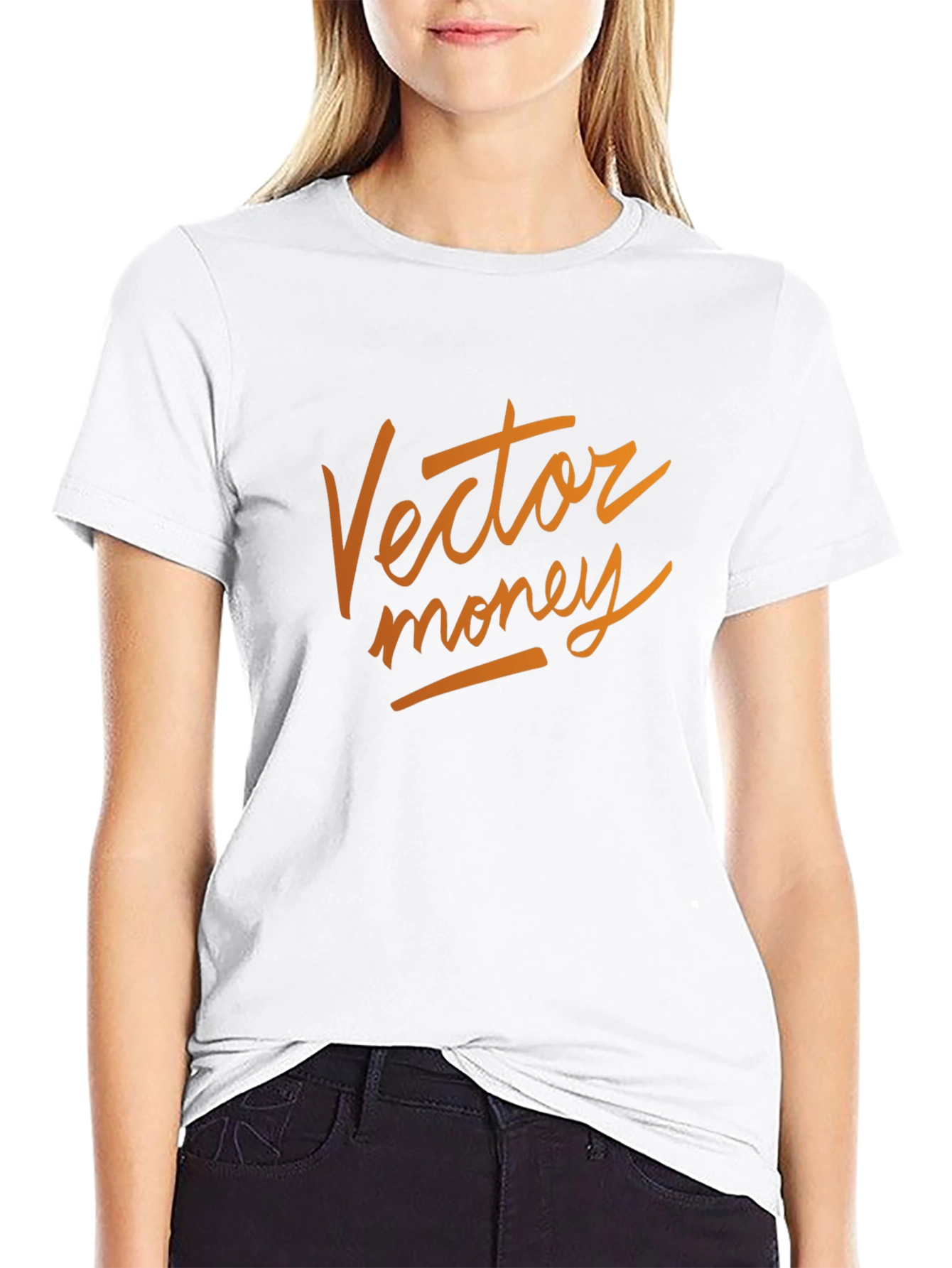 Vector Money Black T-Shirt