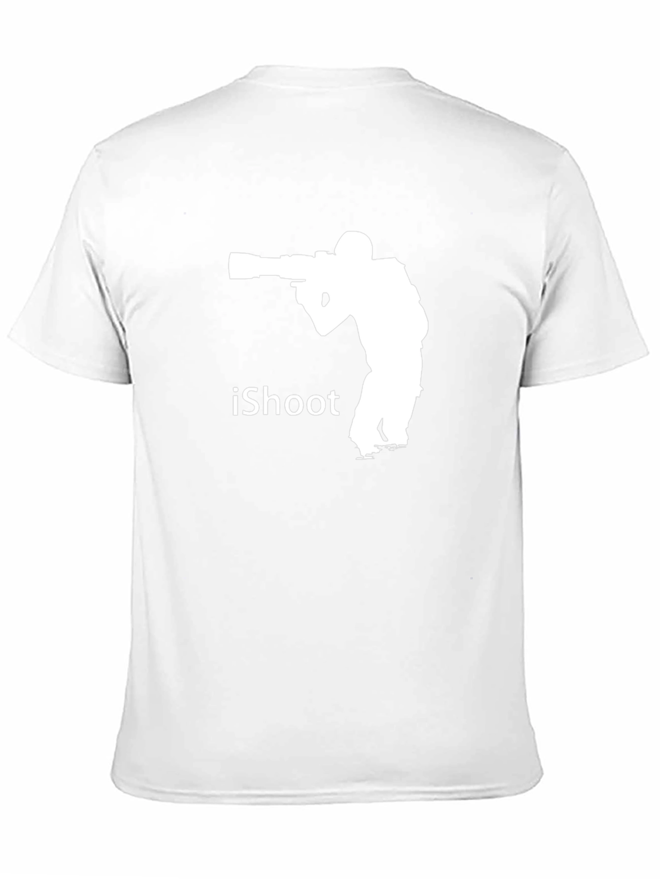 iShoot Photographer Graphic T-Shirt - Black
