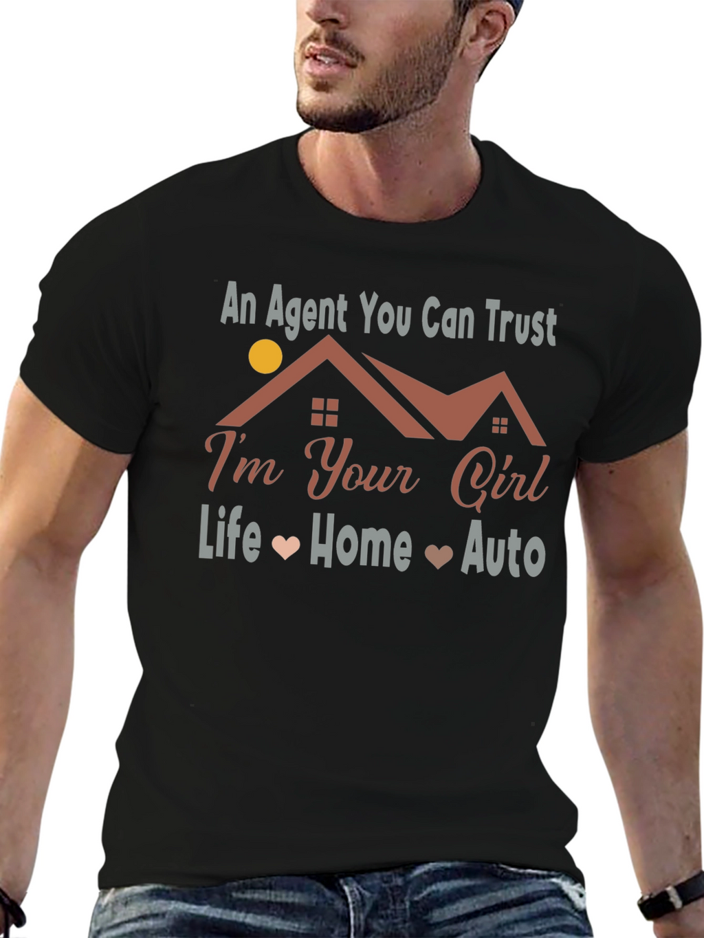 Real Estate Agent T-Shirt: Life Home Auto