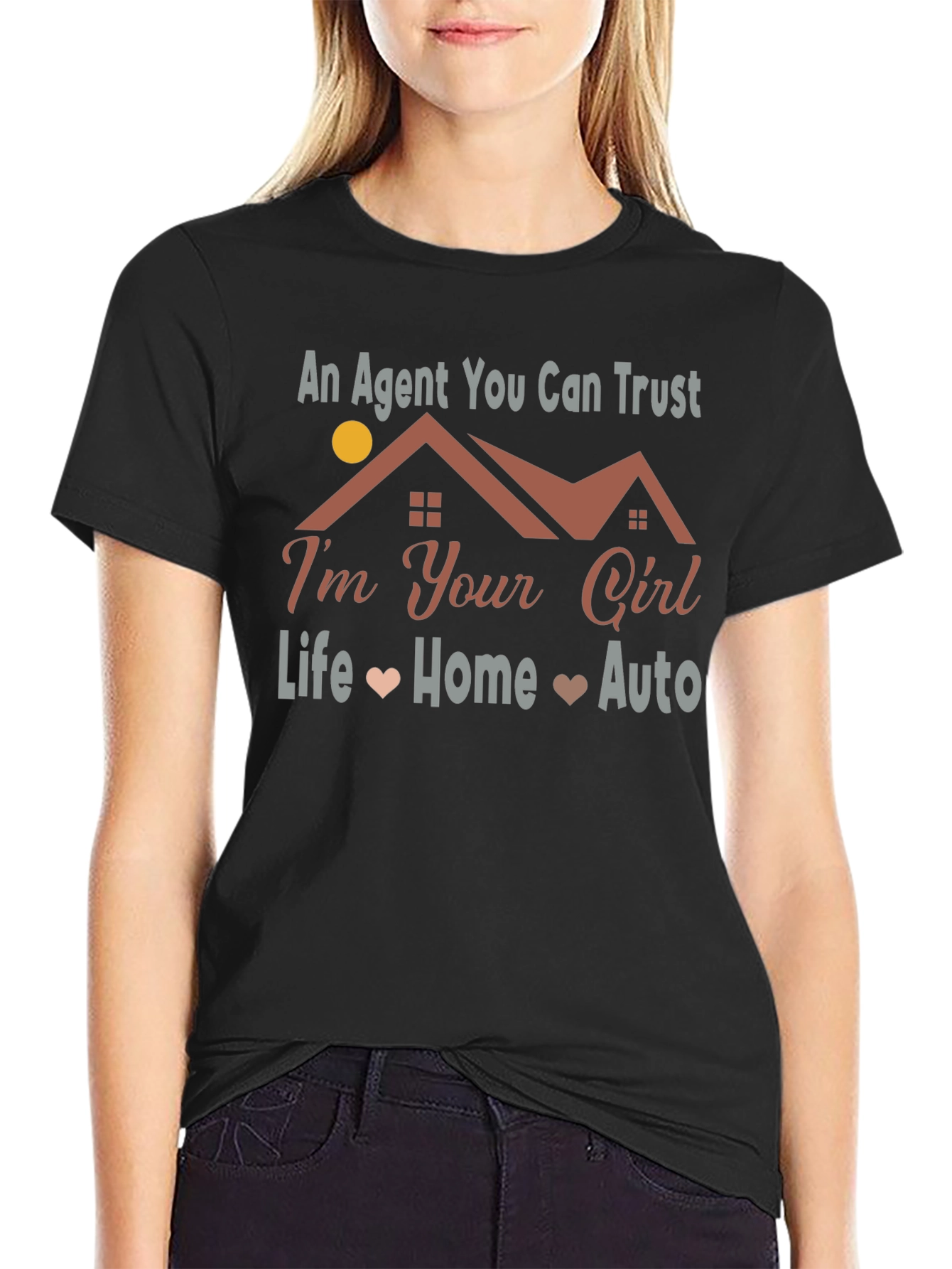 Real Estate Agent T-Shirt: Life Home Auto