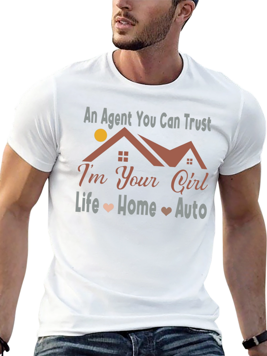 Real Estate Agent T-Shirt: Life Home Auto